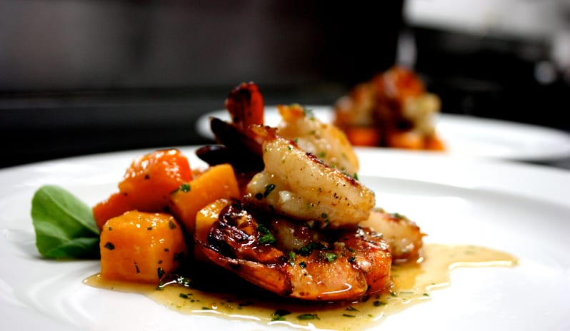 Calabash Luxury Boutique Hotel & Spa-Rhodes Dish - Shrimp_1932
